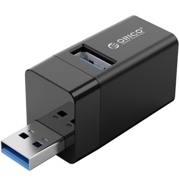 Orico/奧睿科 筆記本電腦USB擴展器小巧無線3.0分線器三合一hub多接口拓展集線器u盤插口連接器
