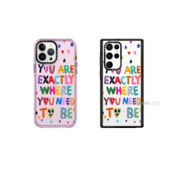 你的存在 Casetify 手機殼適用iPhone14/15/Pro/Max/Zflip5/S23ultra/Zfold5