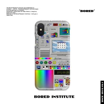 蒸汽波亞文化賽博朋克潮流適用於IPhone7/8p/X/XS/XR/11/12/14/15/16菲林手機殼imd矽膠軟殼小米華為