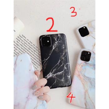適用iPhone14大理石紋11 12蘋果iphone 15 14 13 promax marble back case cover手機保護殼