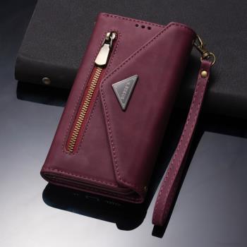 適用三星galaxy S21/S21+/Ultra leather case wallet flip cover
