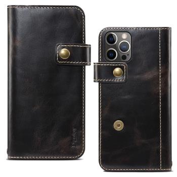 適用iPhone13 pro max Genuine leather case flip cover wallet