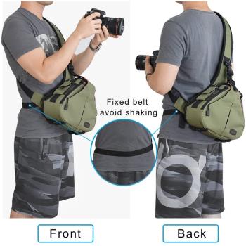CADeN K1 DSLR Camera Shoulder Waterproof Bag With Rain Cover