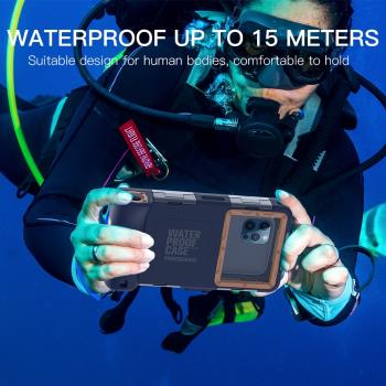 Professional Diving Phone Case 15M Waterproof Depth Cover