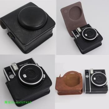適用富士拍立得相機包instax mini40皮套黑色單肩包便攜數碼包