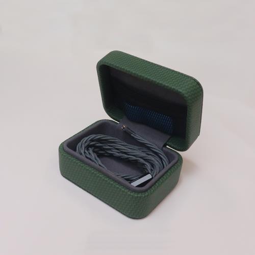 有線數碼配件真皮卡包耳機收納盒