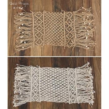 棉繩手工編織波西米亞原創道具