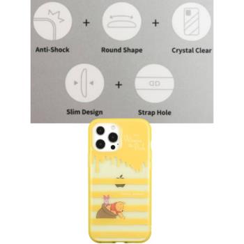 閉店虧清！日本原裝迪士尼維尼小熊蘋果手機殼適用于iPhone13promax防摔透明