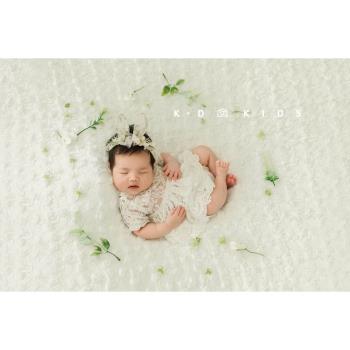 KD新生兒拍照服裝子兔年衣服主題兒童嬰兒滿月照攝影服裝道具主題