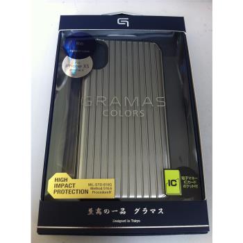 清庫 日本GRAMAS適用于iPhoneX XS XR XS MAX行李箱殼保護套外殼