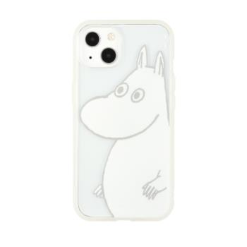 (日本進口)Moomin蘋果手機殼適用于iPhone13mini姆明亞美防摔透明