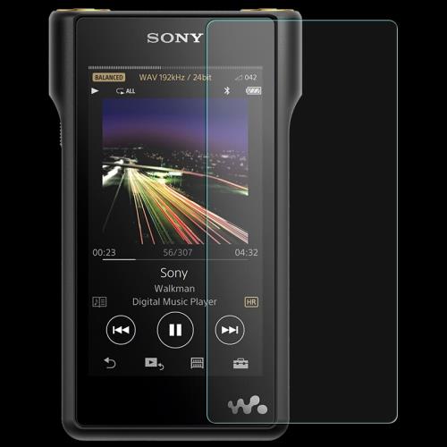 正品適用Sony索尼黑磚金磚NW-WM1A鋼化玻璃膜防爆WM1Z MP3高清防藍光