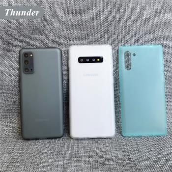 Thunder三星S20+ ultra殼note10+手機殼磨砂軟殼S10/S10+套硅膠殼