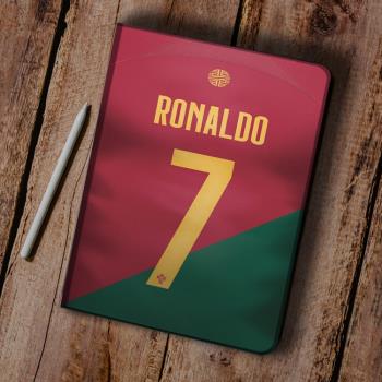 C羅納爾多ipad10代適用air4/5保護mini6套matepad11葡萄牙Ronaldo