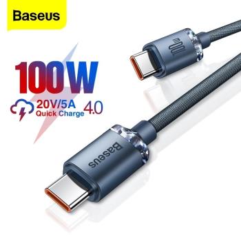 Baseus 100W USB C To Type C Cable For Macbook iPad 5A PD