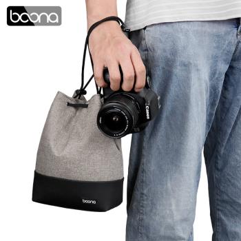 簡約專業sony鏡頭袋單反相機包