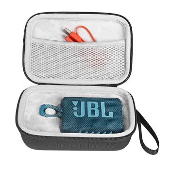 適用JBL GO3藍牙音響收納包金磚3代音箱便攜硅膠保護套收納盒防摔