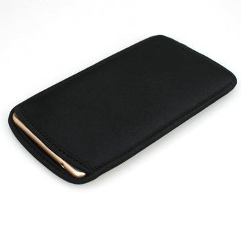 適用于OPPO Find X3潛水料布袋黑色防水防塵OPPO R15保護套手機袋