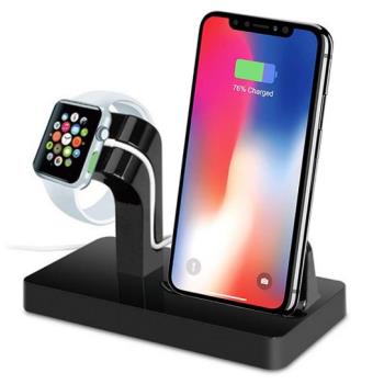 2 in 1 Charger Holder 適用于蘋果 iPhone Watch Charger Dock