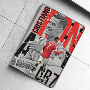C羅納爾多Ronaldo適用ipad9.7平板10.9air5保護mini6套pro11/12.9