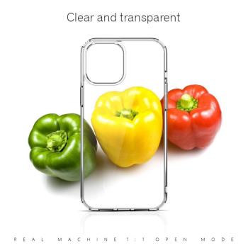 iPhone 11 12 13 Mini 14 Pro Max Clear Case TPU PC Hard Cover