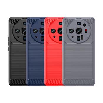 小米12S Ultra手機殼 小米12S Ultra保護套 Xiaomi碳纖維全包軟殼