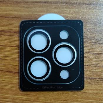 AIUV適用于iPhone15promax鏡頭膜蘋果15pro金屬相機保護膜高清鋼化玻璃全覆蓋手機后攝貼膜防摔