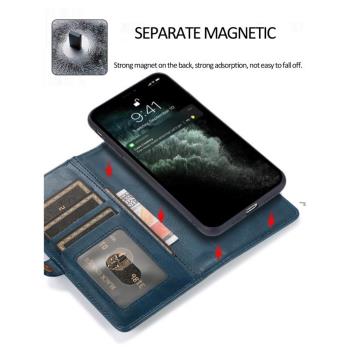 iPhone15手機殼翻蓋皮套錢包插卡適用蘋果13ProMax保護軟殼多功能14PLUS二合一分體磁吸殼16歐美多卡包12