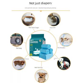 狗狗尿墊尿片寵物用品廁所除臭吸水墊尿不濕加厚100片一次性尿布