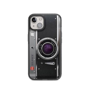 設計師攝影師復古照相機單反適用iPhone14promax蘋果15pro/plus手機殼透黑13防摔12 強磁吸Magsafe保護套情侶