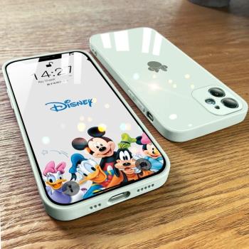 適用蘋果12手機殼iphone11新款12promax個性矽膠12pro玻璃全包鏡頭迷你防摔12mini可愛潮牌網紅男女生por女款