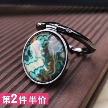 蘋果手機扣創意水晶桌面指環支架