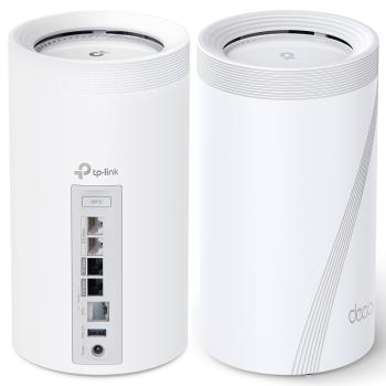 TP-LINK Deco BE85 二入組 BE22000 三頻 Mesh Wi-Fi 7 系統 無線網狀路由器 完整家庭Wi-Fi系統