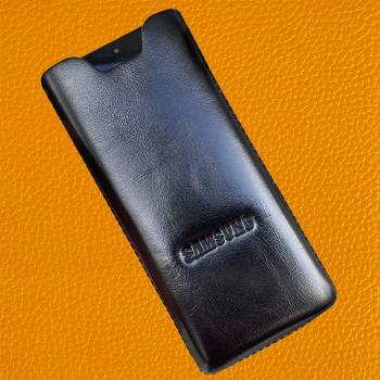 三星GalaxyZ Fold5手機殼真皮Fold3保護套Fold4折疊屏W23手機包W24手機袋W21手機套W22全包防摔潮牌原裝掛袋