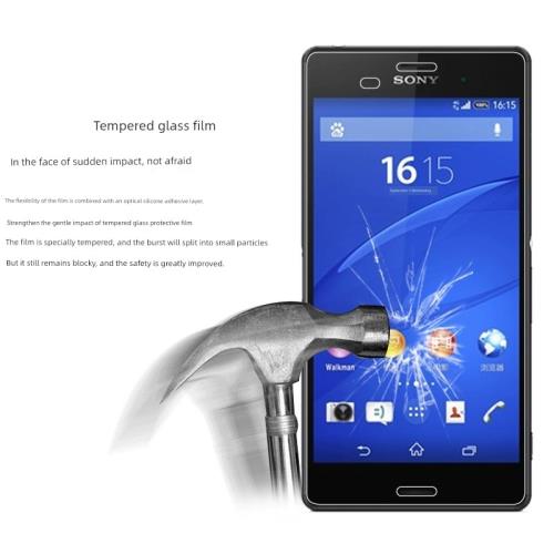 索尼Sony Xperia Z3手機鋼化膜L55T 防爆玻璃膜 索尼Z3鋼化玻璃膜