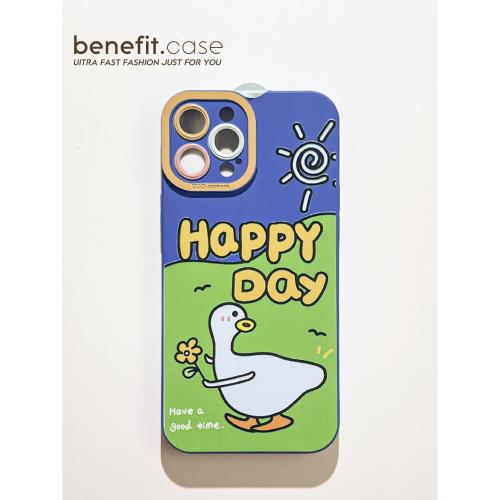 phone case cover for iphone 6 7 8 x 11 12 14 13 protect happy day cute soft