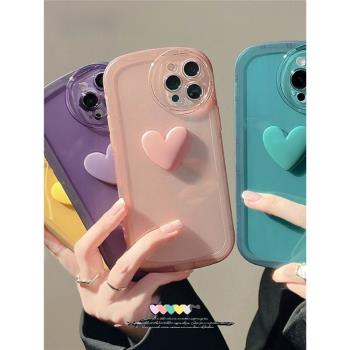 Full Love Heart Case Cover for Iphone 13 12 11 pro max XR 15 14 plus Xs 8 7