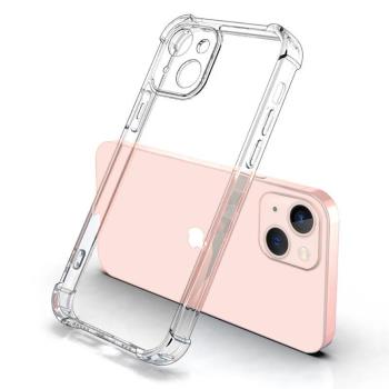 Iphone15/13 Case Thick Shockproof Silicone Clear Phone Case