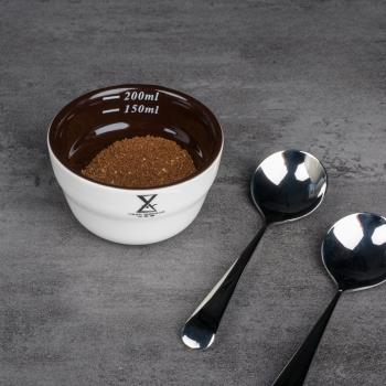咖啡杯cup勺不銹鋼200ML測碗cupping評測杯測杯專業陶瓷