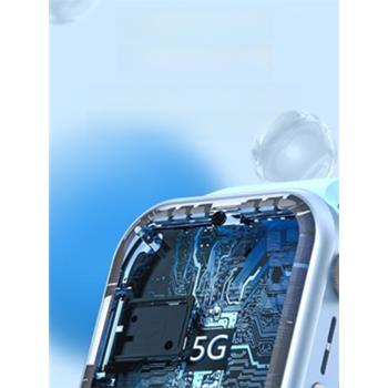 smartwatch學生電話定位支付高畫質影片防水成人5G插卡薄款智慧手錶