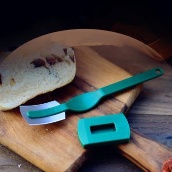烘焙工具歐式面包法棍軟歐包割刀 弧形碳鋼割刀割紋刀面包割包刀