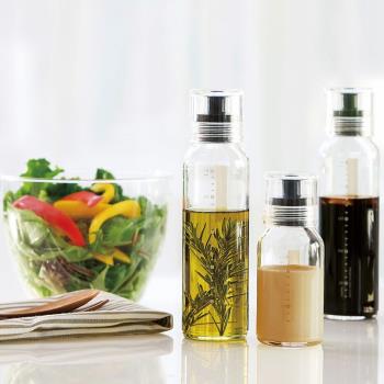 【旗艦店】HARIO耐熱玻璃油瓶醋瓶醬油瓶帶刻度家用廚房料理瓶DBS