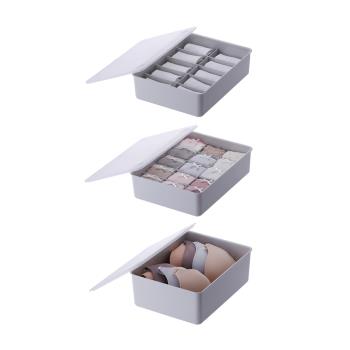 tenma天馬塑料內衣收納盒抽屜整理盒文胸襪子領結儲物盒分類盒