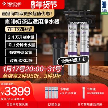 愛惠浦everpure商用凈水器自來水直飲過濾器咖啡店奶茶店凈水機FT