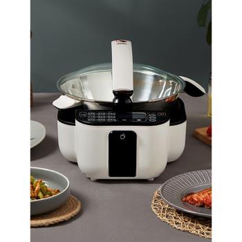 捷賽全自動智能炒菜機器人家用做飯多功能烹飪鍋無油煙私家廚D10