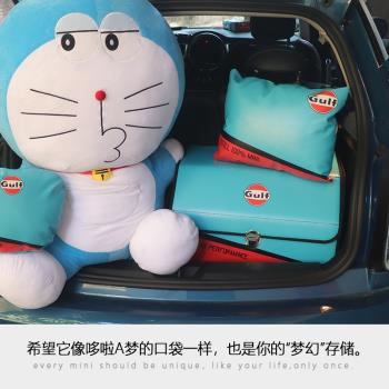 寶馬迷你後備箱收納箱minicooper專用改裝折疊車載儲物盒尾置物箱