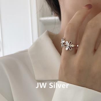 韓版個性鏤空女復古時尚花朵戒指