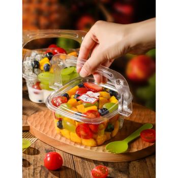 塑膠甜品便攜外出有蓋家用水果盒
