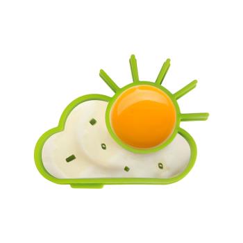 英國酷易鉑金硅膠煎蛋模具不粘煎蛋圈模型創意太陽云朵荷包蛋家用