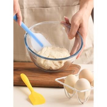 硅膠刮刀鏟子蛋糕奶油抹刀烘焙工具鏟刀家用廚房耐高溫一體式刮刀